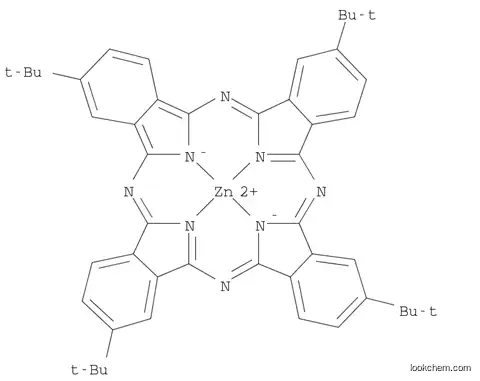 Molecular Structure of 39001-65-5 (ZINC 2,9,16,23-TETRA-TERT-BUTYL-29 H,31 H-PHTHALOCYANINE)